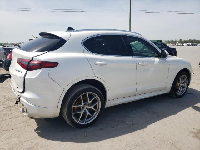 ZASPAKBN6M7D15843 - 2021 ALFA ROMEO STELVIO TI WHITE photo 3