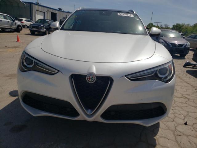 ZASPAKBN6M7D15843 - 2021 ALFA ROMEO STELVIO TI WHITE photo 5