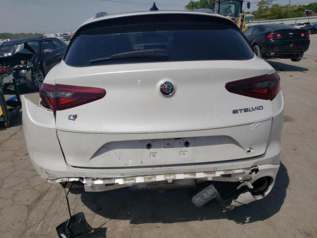 ZASPAKBN6M7D15843 - 2021 ALFA ROMEO STELVIO TI WHITE photo 6