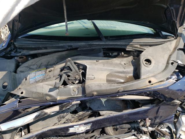 1G1ZC5EB5AF195042 - 2010 CHEVROLET MALIBU 1LT BLUE photo 7