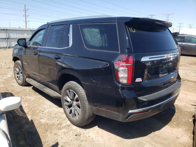 1GNSKNKDXNR131494 - 2022 CHEVROLET TAHOE K1500 LT BLACK photo 2