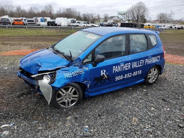 JHMGD38657S003809 - 2007 HONDA FIT S 蓝色 照片 1