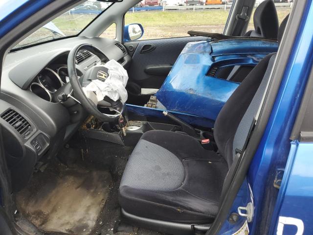 JHMGD38657S003809 - 2007 HONDA FIT S 蓝色 照片 7