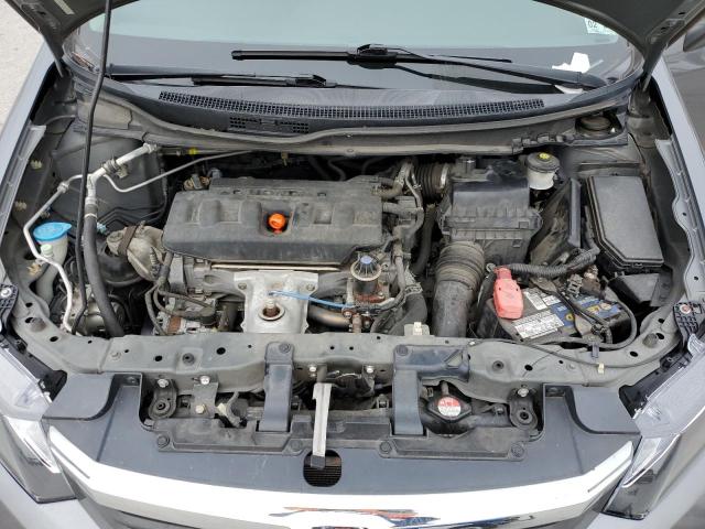 2HGFB2F56CH320234 - 2012 HONDA CIVIC LX GRAY photo 11