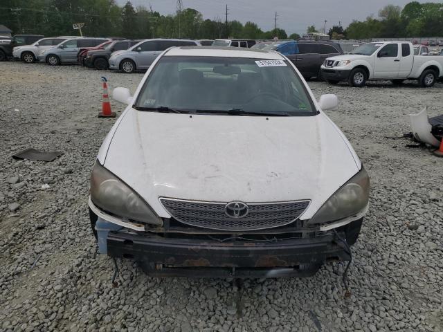 4T1BE32K03U118083 - 2003 TOYOTA CAMRY LE WHITE photo 5