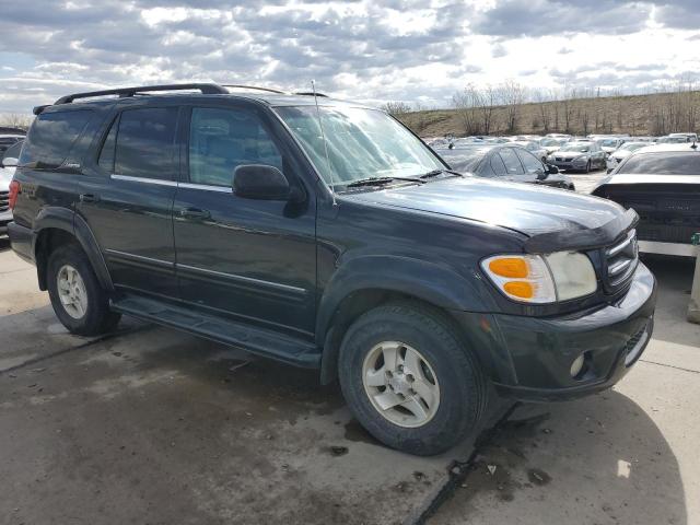 5TDBT48A11S035746 - 2001 TOYOTA SEQUOIA LIMITED BLACK photo 4