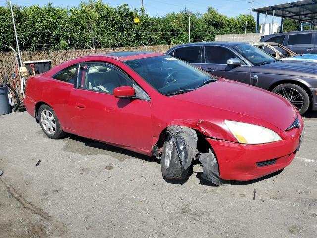 1HGCM82455A018299 - 2005 HONDA ACCORD SE RED photo 4