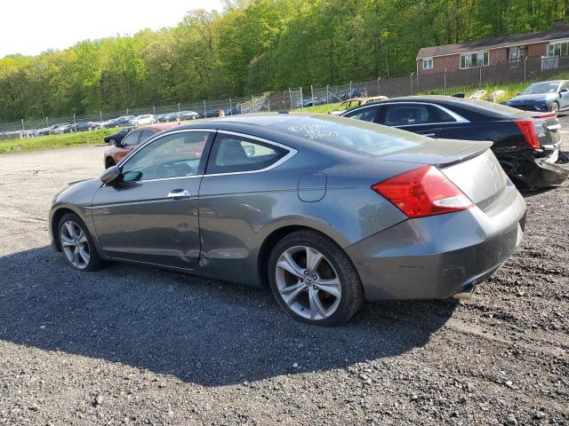 1HGCS2A87CA000052 - 2012 HONDA ACCORD EXL GRAY photo 2