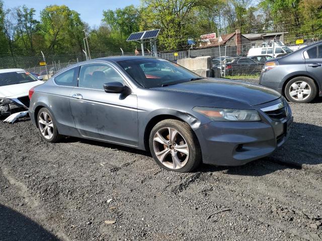 1HGCS2A87CA000052 - 2012 HONDA ACCORD EXL GRAY photo 4