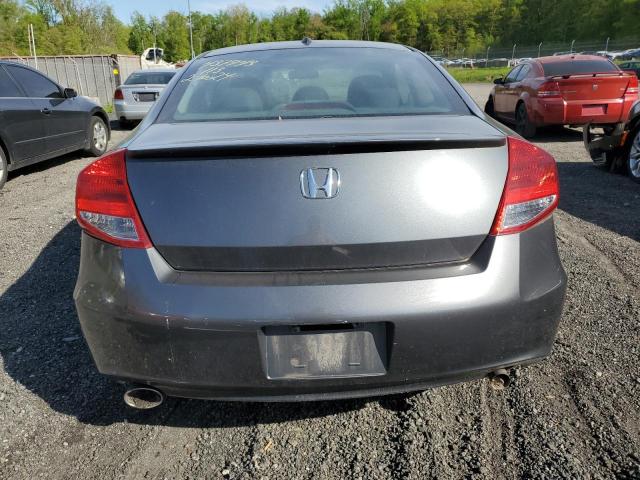 1HGCS2A87CA000052 - 2012 HONDA ACCORD EXL GRAY photo 6