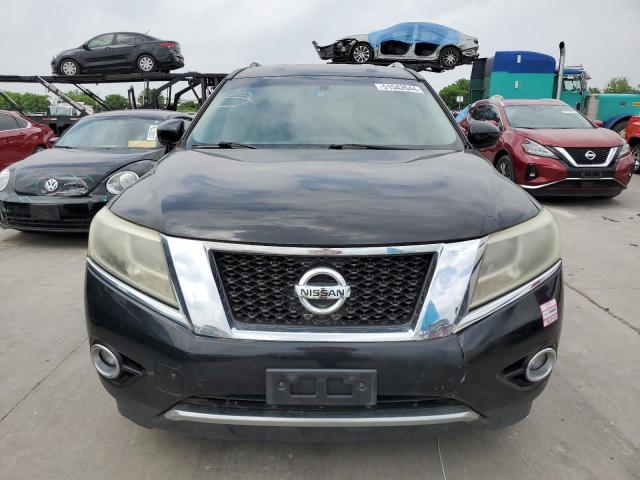 5N1AR2MN5FC615366 - 2015 NISSAN PATHFINDER S BLACK photo 5