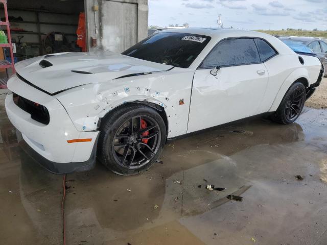 2C3CDZFJ3KH708574 - 2019 DODGE CHALLENGER R/T SCAT PACK WHITE photo 1