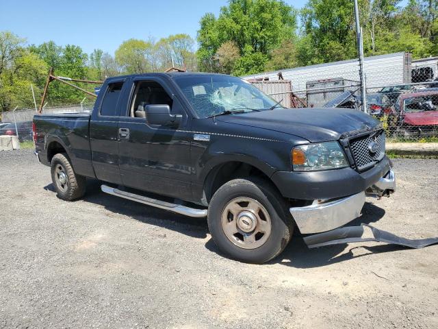 1FTPX12514NB75617 - 2004 FORD F150 BLACK photo 4