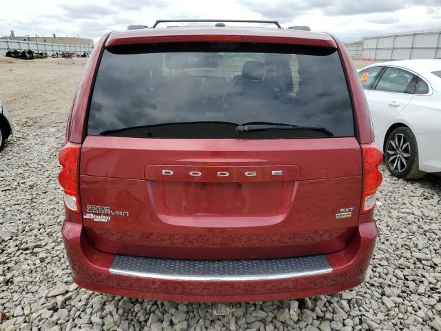 2C4RDGCGXGR179483 - 2016 DODGE GRAND CARA SXT RED photo 6