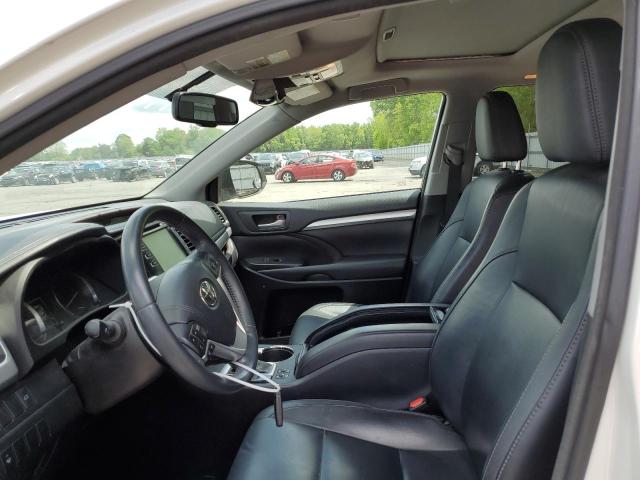 5TDJKRFH2GS248743 - 2016 TOYOTA HIGHLANDER XLE WHITE photo 7