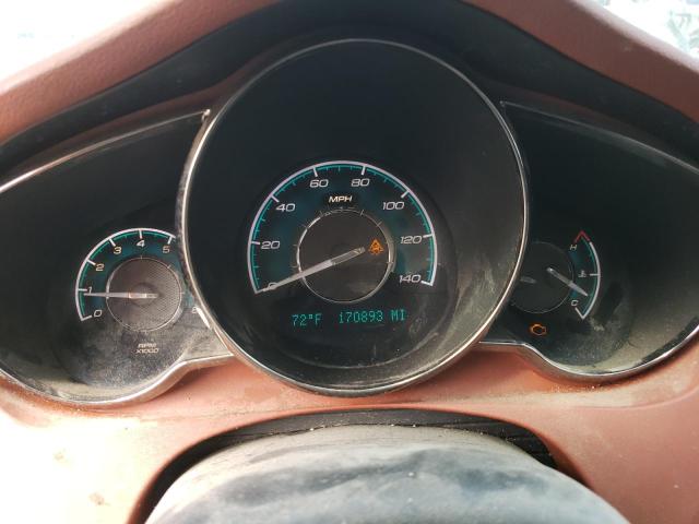 1G1ZK577084236341 - 2008 CHEVROLET MALIBU LTZ BLACK photo 9