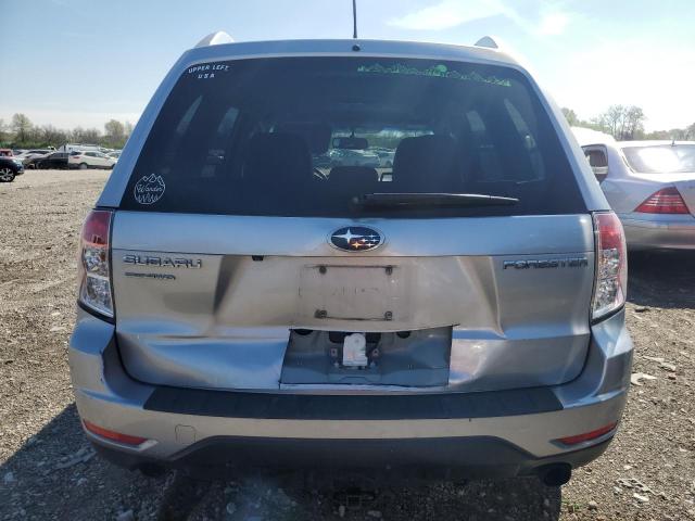 JF2SHBGC2CH454707 - 2012 SUBARU FORESTER TOURING SILVER photo 6