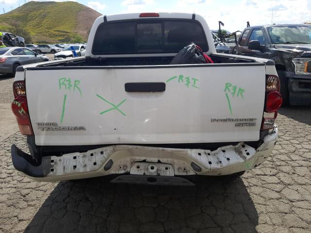5TEJU62N16Z224827 - 2006 TOYOTA TACOMA DOUBLE CAB PRERUNNER WHITE photo 6