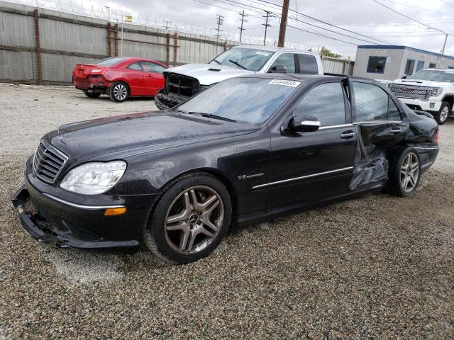 WDBNG74J55A453947 - 2005 MERCEDES-BENZ S 55 AMG BLACK photo 1