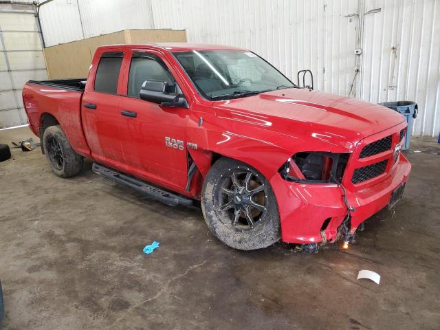 1C6RR7FT1JS104372 - 2018 RAM 1500 ST RED photo 4