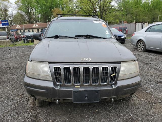 1J8GW68J42C185337 - 2002 JEEP GRAND CHER OVERLAND GRAY photo 5