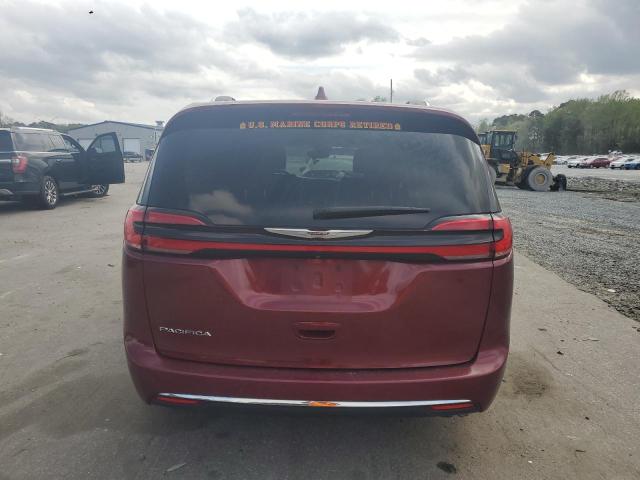 2C4RC1BG0MR552883 - 2021 CHRYSLER PACIFICA TOURING L RED photo 6
