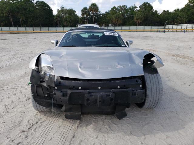 1G2MB35B87Y116344 - 2007 PONTIAC SOLSTICE SILVER photo 5