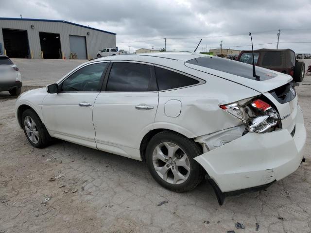 5J6TF1H50CL006265 - 2012 HONDA CROSSTOUR EXL WHITE photo 2