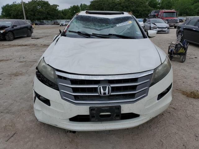 5J6TF1H50CL006265 - 2012 HONDA CROSSTOUR EXL WHITE photo 5