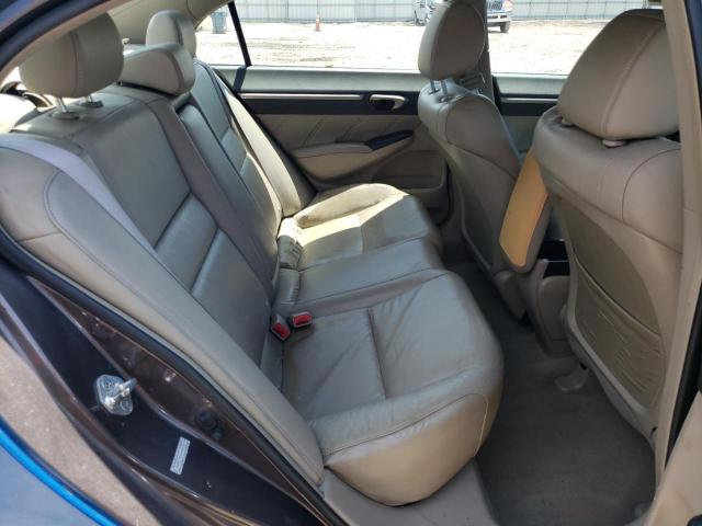 2HGFA1F91AH545142 - 2010 HONDA CIVIC EXL ლურჯი ფოტო 10