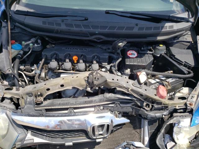 2HGFA1F91AH545142 - 2010 HONDA CIVIC EXL ლურჯი ფოტო 11
