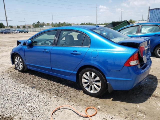 2HGFA1F91AH545142 - 2010 HONDA CIVIC EXL ლურჯი ფოტო 2