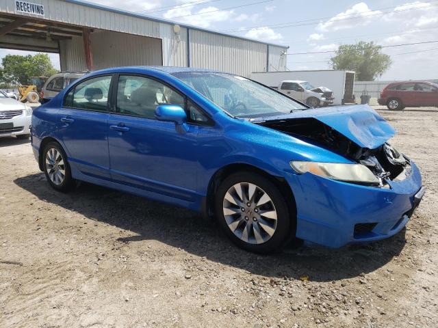 2HGFA1F91AH545142 - 2010 HONDA CIVIC EXL ლურჯი ფოტო 4