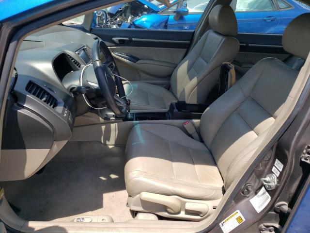 2HGFA1F91AH545142 - 2010 HONDA CIVIC EXL ლურჯი ფოტო 7