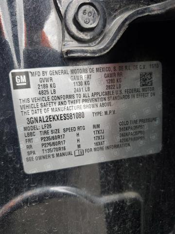 3GNAL2EKXES581080 - 2014 CHEVROLET CAPTIVA LS 石墨色 照片 13