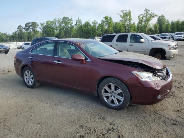 JTHBJ46G382212892 - 2008 LEXUS ES 350 BURGUNDY photo 4