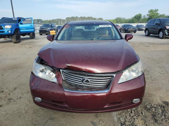 JTHBJ46G382212892 - 2008 LEXUS ES 350 BURGUNDY photo 5