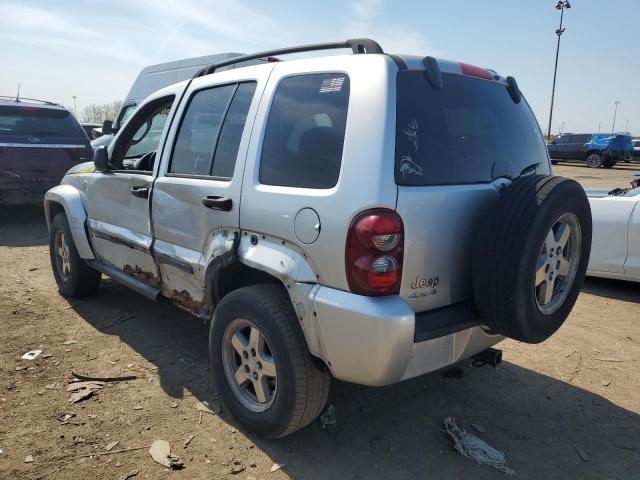 1J4GL38K95W639781 - 2005 JEEP LIBERTY RENEGADE GRAY photo 2