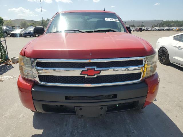 3GCEC13C29G278979 - 2009 CHEVROLET SILVERADO C1500 RED photo 5