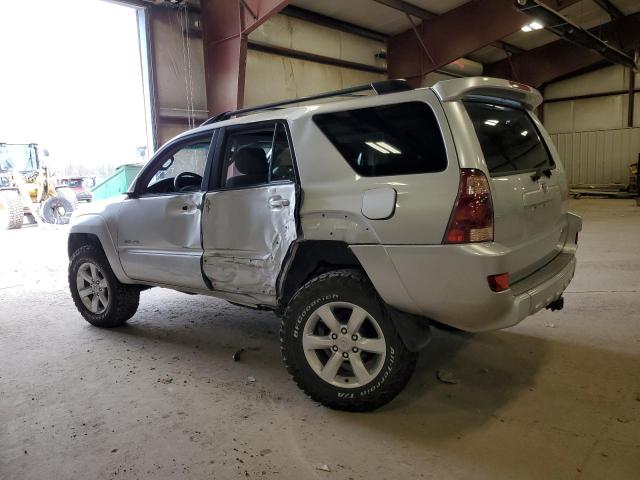 JTEBU14R448015678 - 2004 TOYOTA 4RUNNER SR5 SILVER photo 2