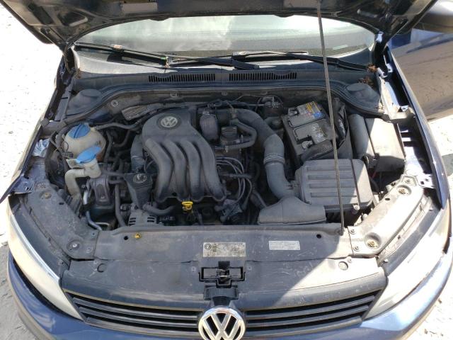 3VW2K7AJ4EM318191 - 2014 VOLKSWAGEN JETTA BASE 蓝色 照片 11
