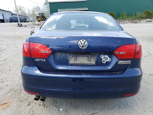 3VW2K7AJ4EM318191 - 2014 VOLKSWAGEN JETTA BASE 蓝色 照片 6