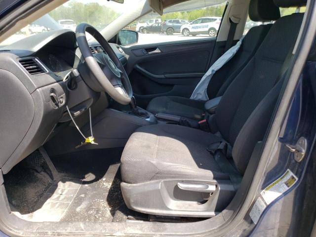 3VW2K7AJ4EM318191 - 2014 VOLKSWAGEN JETTA BASE 蓝色 照片 7