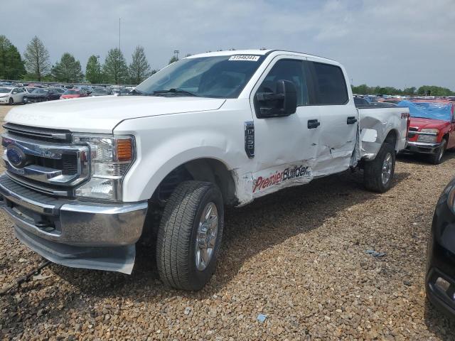 1FT7W2B67MEC25924 - 2021 FORD F250 SUPER DUTY WHITE photo 1