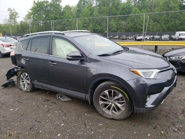 JTMRJREV5GD032569 - 2016 TOYOTA RAV4 HV XLE GRAY photo 4