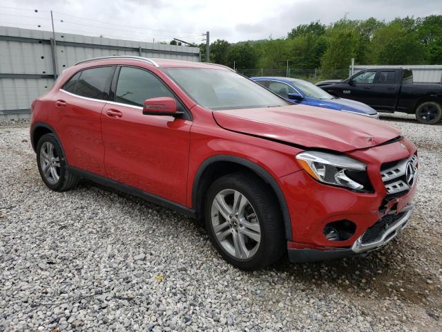 WDCTG4EB1KU016479 - 2019 MERCEDES-BENZ GLA 250 RED photo 4