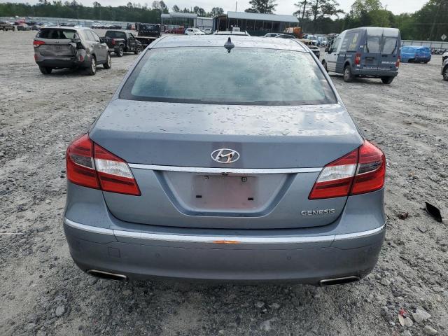 KMHGC4DD4EU261248 - 2014 HYUNDAI GENESIS 3.8L BLUE photo 6