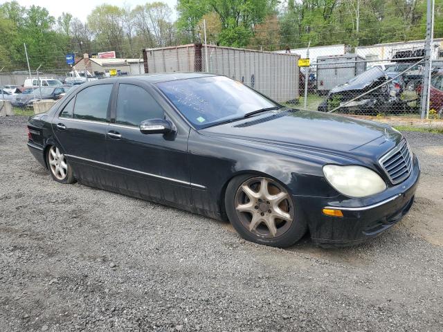 WDBNG83J63A336351 - 2003 MERCEDES-BENZ S 430 4MATIC BLACK photo 4