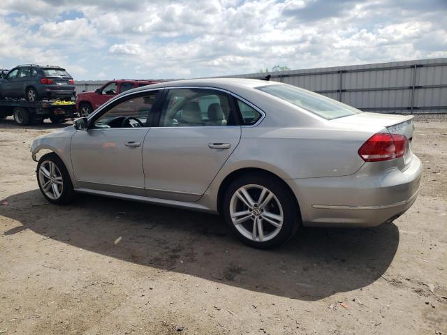 1VWCN7A31DC051511 - 2013 VOLKSWAGEN PASSAT SEL SILVER photo 2