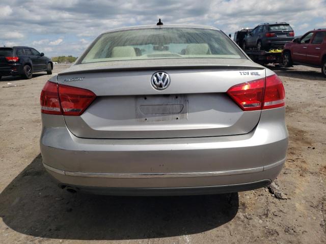 1VWCN7A31DC051511 - 2013 VOLKSWAGEN PASSAT SEL SILVER photo 6